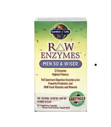 RAW Enzymy Men 50 & Wiser - pro muže po padesátce - 90 kapslí
